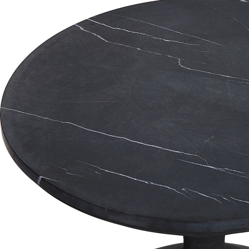 Uttermost 22888 Side Table, Matte Black