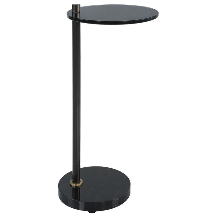 Uttermost 22890 Drink Table, Solid Black