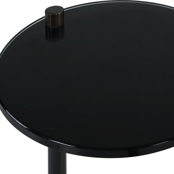 Uttermost 22890 Drink Table, Solid Black