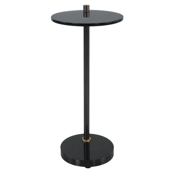 Uttermost 22890 Drink Table, Solid Black