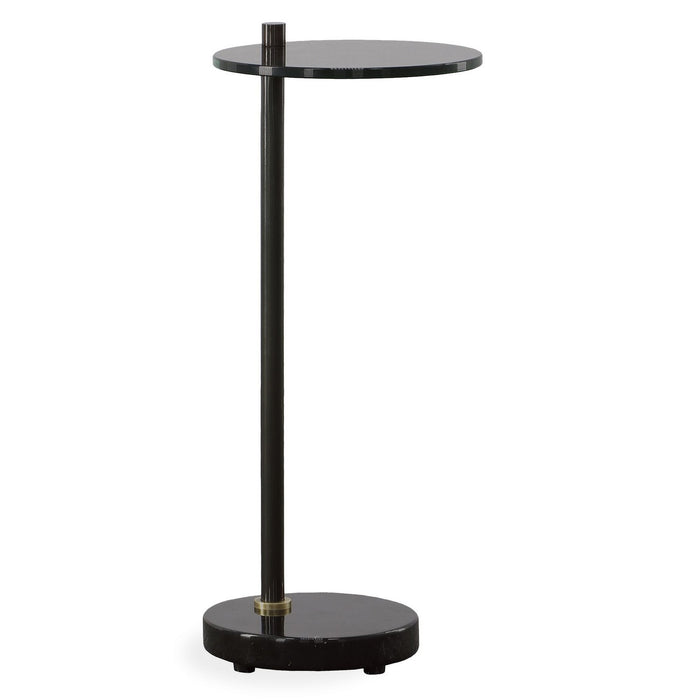 Uttermost 22890 Drink Table, Solid Black