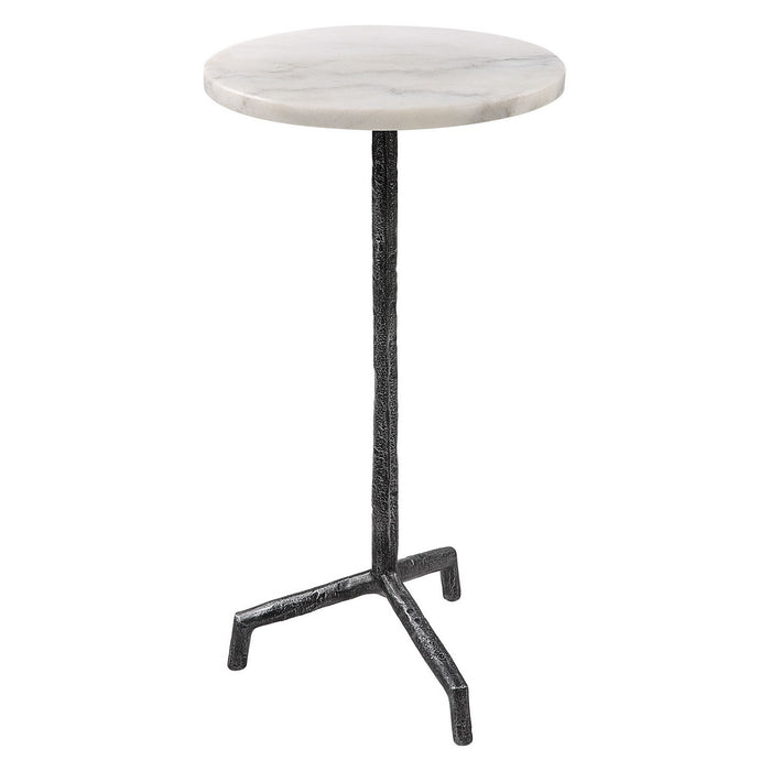 Uttermost 22897 Drink Table, Textured Iron