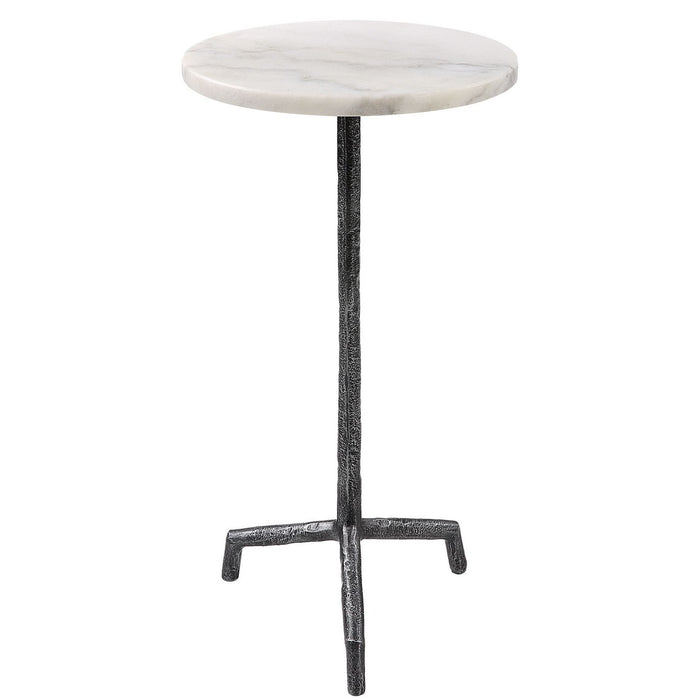 Uttermost 22897 Drink Table, Textured Iron