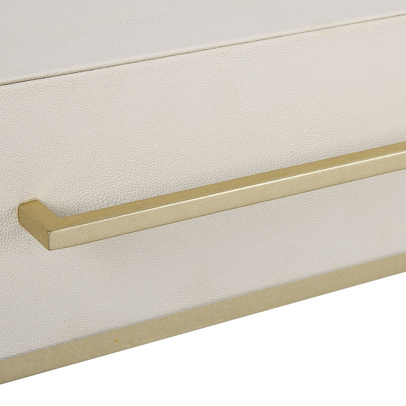 Uttermost 22900 Desk, Gold Leaf