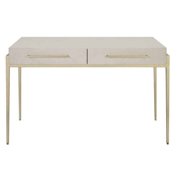 Uttermost 22900 Desk, Gold Leaf
