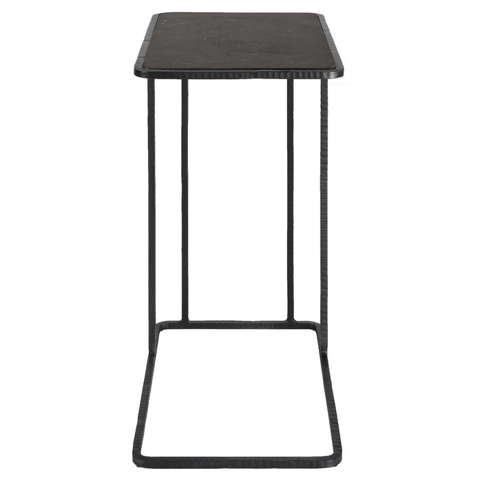 Uttermost 22905 Accent Table, Polished Bluestone