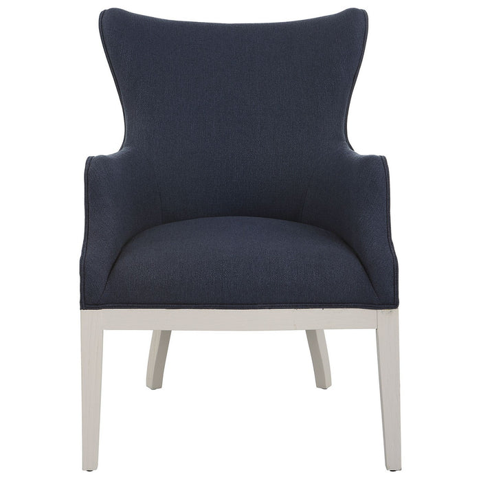 Uttermost 23753 Accent Chair, Solid Wood