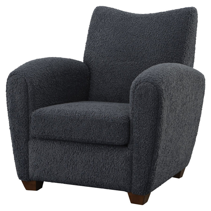 Uttermost 23759 Accent Chair, Walnut Stained Wooden