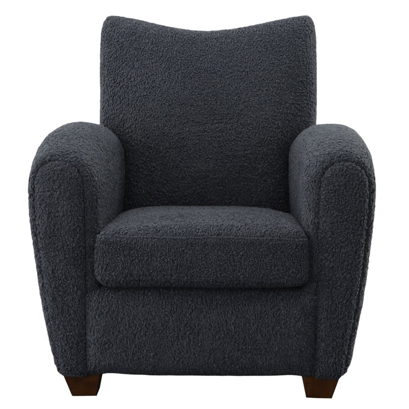 Uttermost 23759 Accent Chair, Walnut Stained Wooden