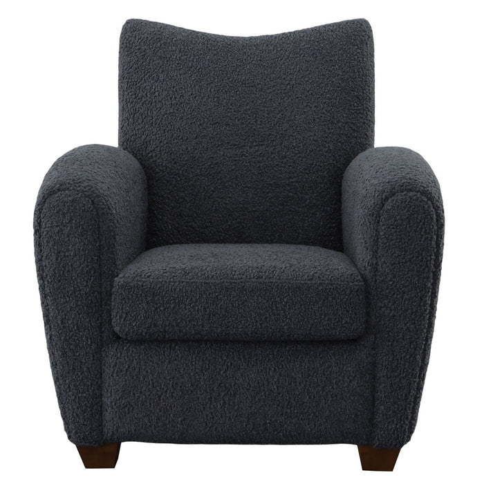 Uttermost 23759 Accent Chair, Walnut Stained Wooden