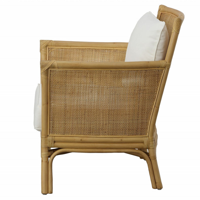 Uttermost 23766 Armchair, Natural