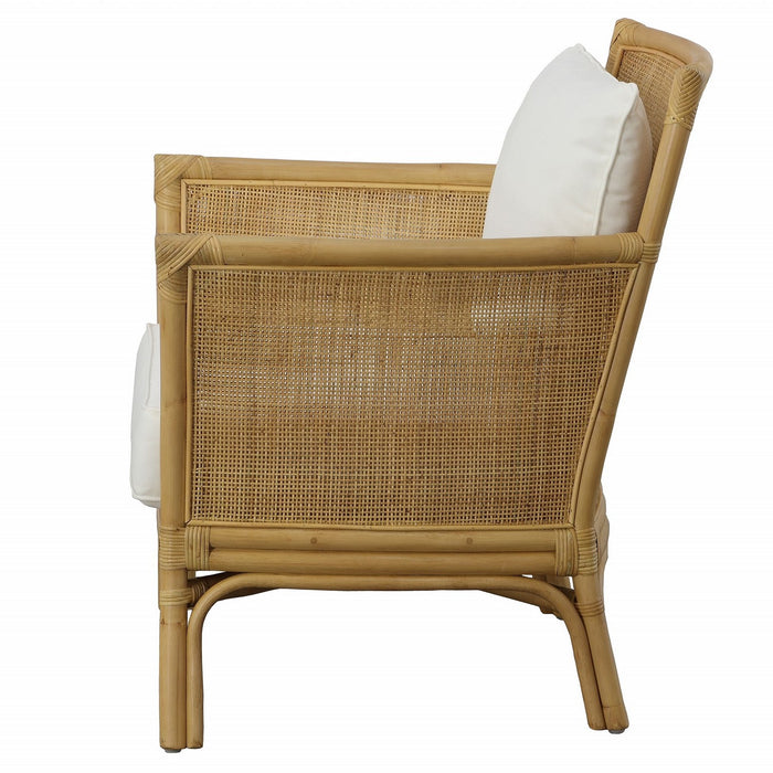 Uttermost 23766 Armchair, Natural