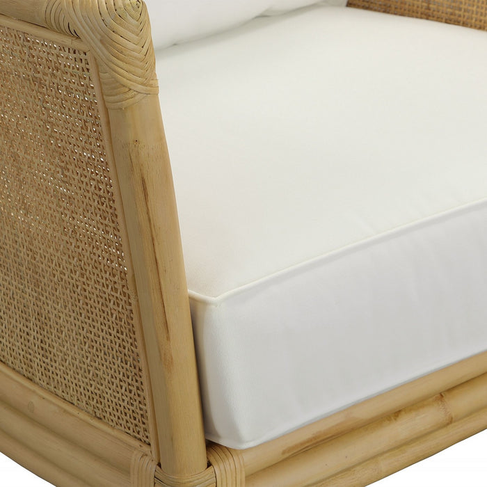 Uttermost 23766 Armchair, Natural