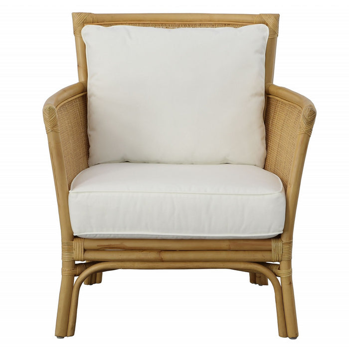 Uttermost 23766 Armchair, Natural