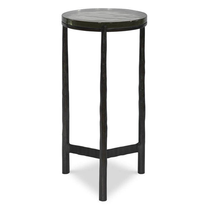 Uttermost 25308 Accent Table, Dark Gunmetal