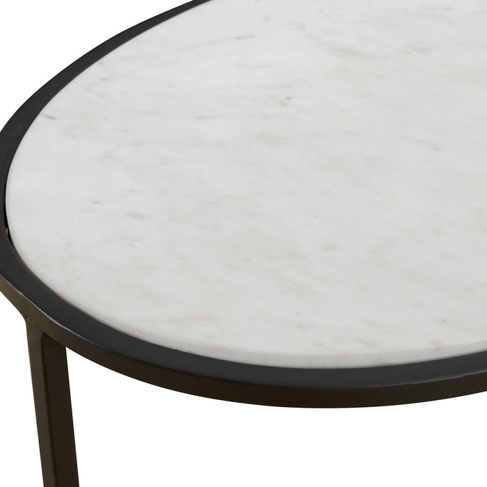 Uttermost 25749 Accent Table, Satin Black