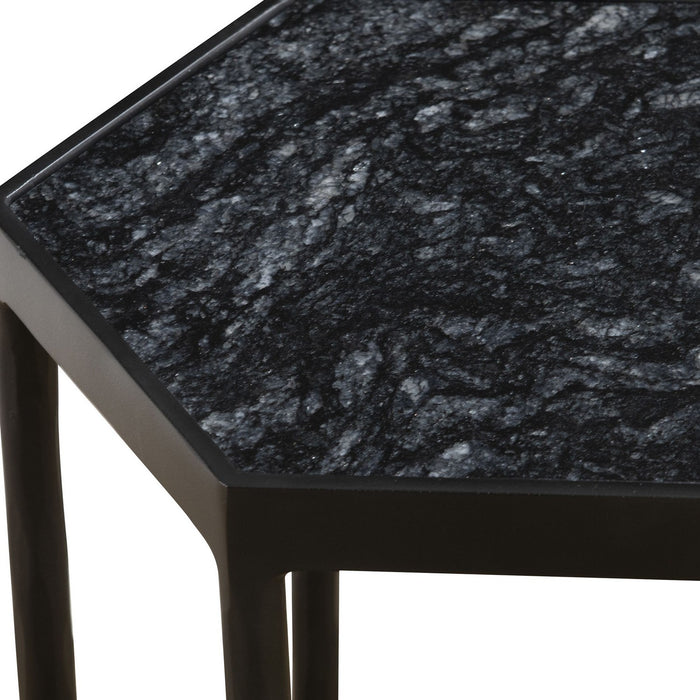 Uttermost 25881 Accent Table, Satin Black
