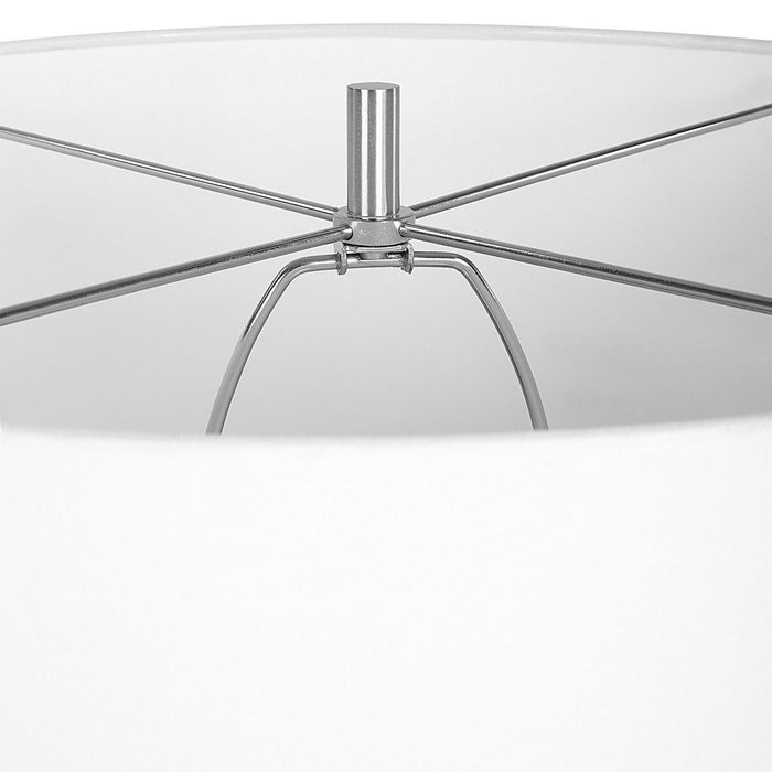 Uttermost 30193 One Light Table Lamp, Sea Foam Gloss Glaze