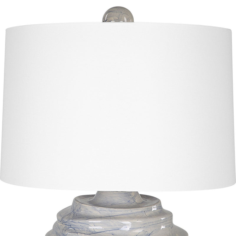 Uttermost 30194-1 One Light Accent Lamp, Cobalt Blue