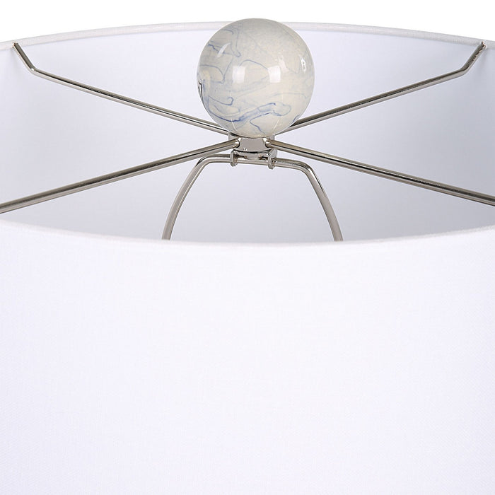 Uttermost 30194-1 One Light Accent Lamp, Cobalt Blue