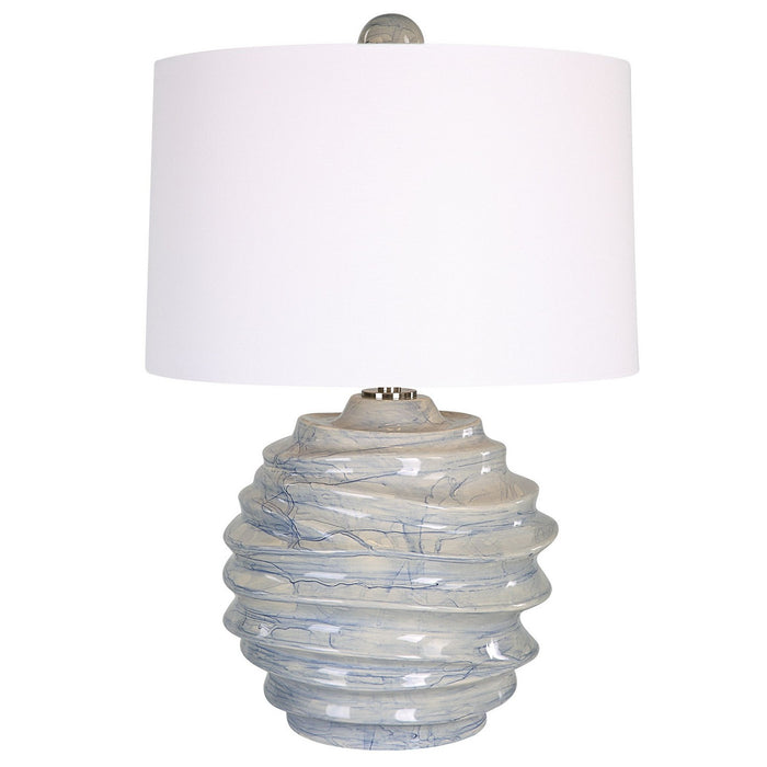 Uttermost 30194-1 One Light Accent Lamp, Cobalt Blue