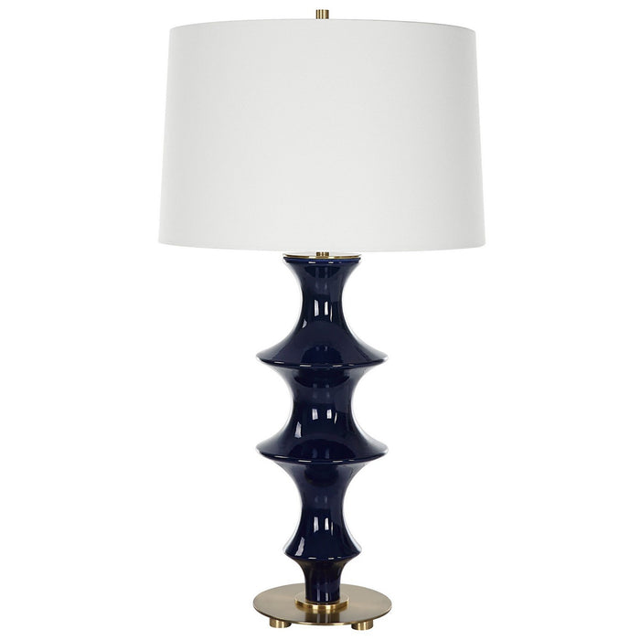 Uttermost 30196 One Light Table Lamp, Antique Brass