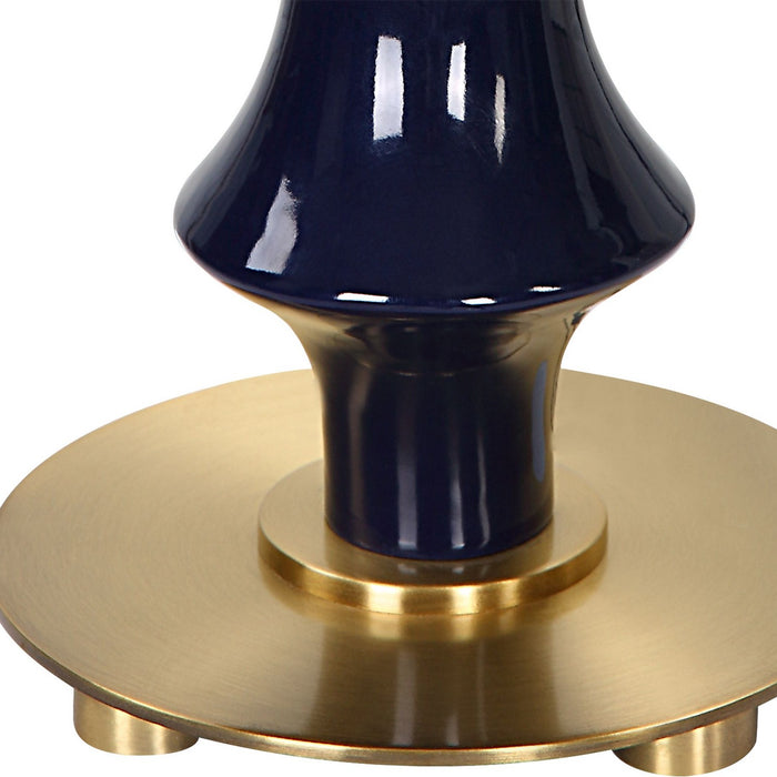 Uttermost 30196 One Light Table Lamp, Antique Brass