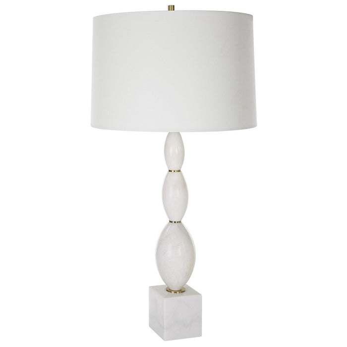 Uttermost 30197 One Light Table Lamp, Antique Brushed Brass