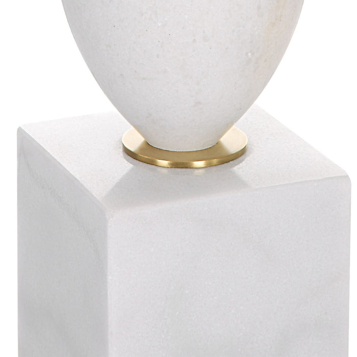 Uttermost 30197 One Light Table Lamp, Antique Brushed Brass