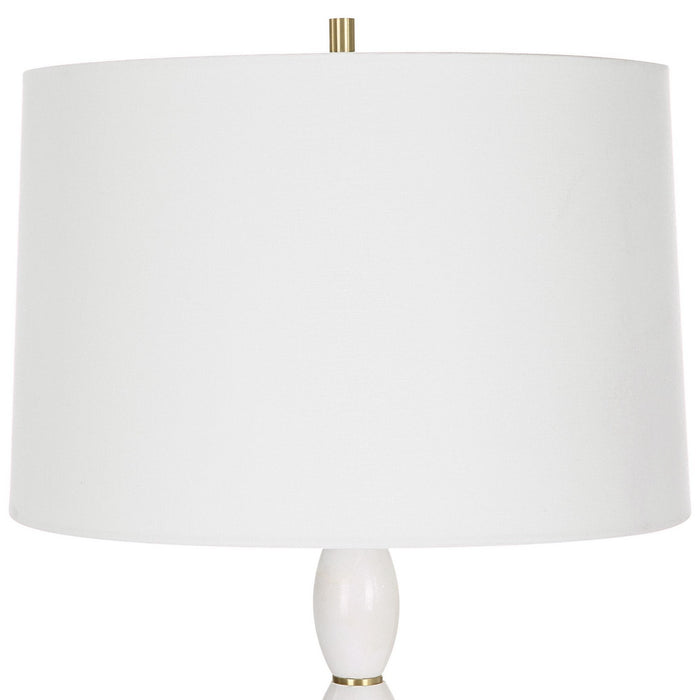 Uttermost 30197 One Light Table Lamp, Antique Brushed Brass