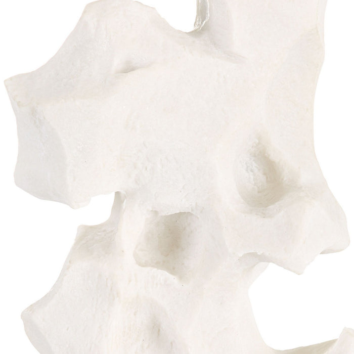 Uttermost 30198 One Light Table Lamp, White Stone