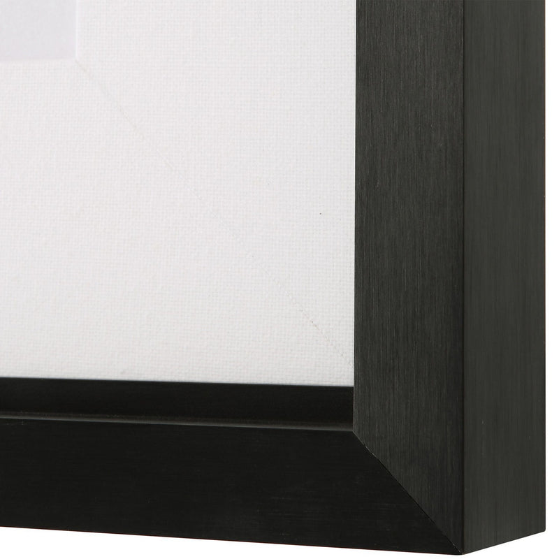 Uttermost 32265 Wall Art, Satin Black