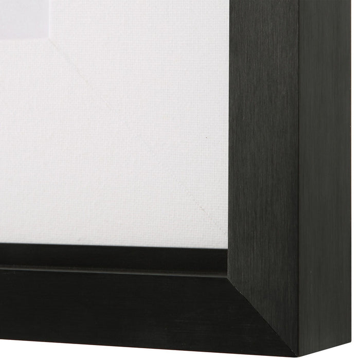 Uttermost 32265 Wall Art, Satin Black