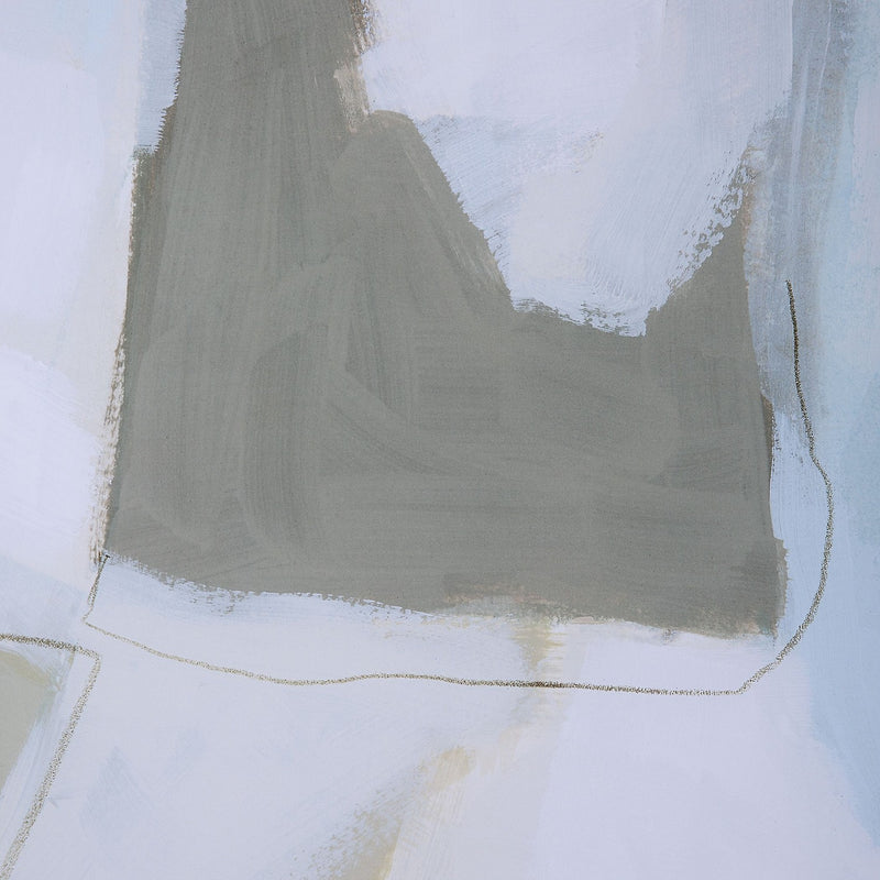 Uttermost 32268 Wall Art, Light Gray Wood