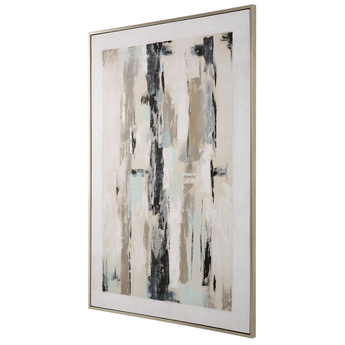 Uttermost 32273 Wall Art, Brushed Silver