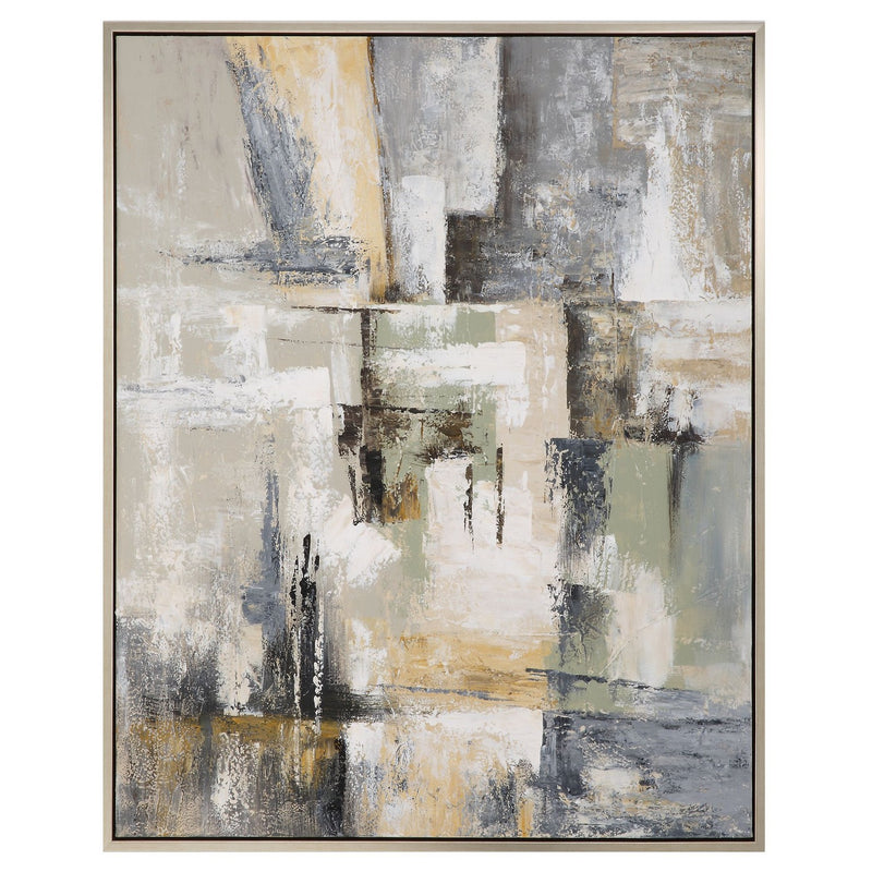 Uttermost 32274 Wall Art, Brushed Silver