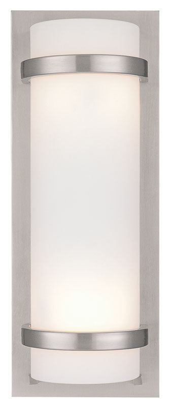 Minka-Lavery 341-84 Two Light Wall Sconce, Brushed Nickel
