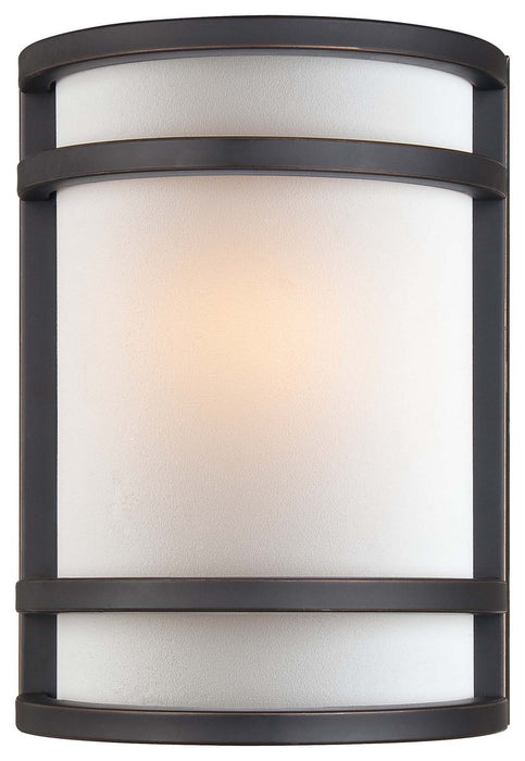 Minka-Lavery 348-37B One Light Wall Mount, Dark Restoration Bronze
