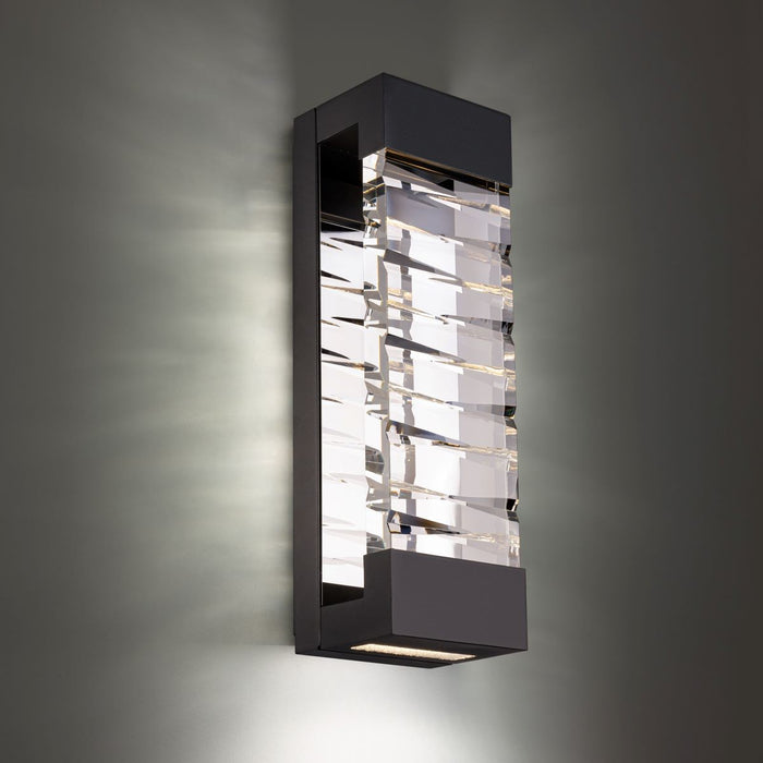 Schonbek Beyond BWSW21326-BK LED Outdoor Wall Sconce, Black