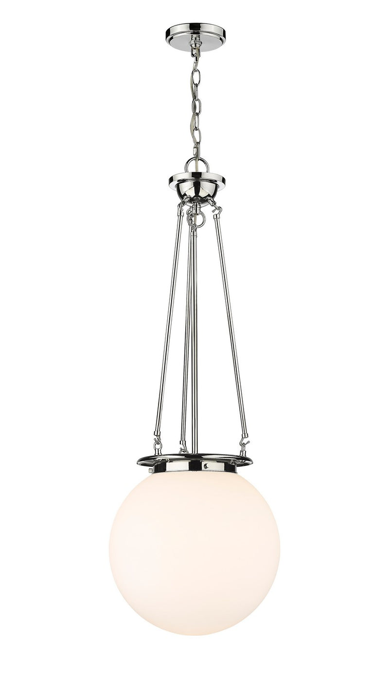 Innovations 221-1P-PC-G201-14 One Light Pendant, Polished Chrome