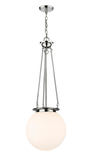 Innovations 221-1P-PC-G201-14 One Light Pendant, Polished Chrome