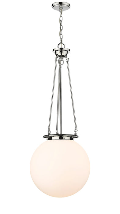 Innovations 221-1P-PC-G201-16 One Light Pendant, Polished Chrome