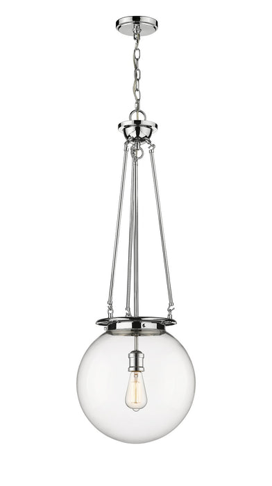 Innovations 221-1P-PC-G202-14 One Light Pendant, Polished Chrome