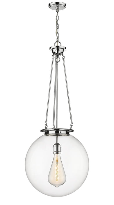 Innovations 221-1P-PC-G202-18 One Light Pendant, Polished Chrome