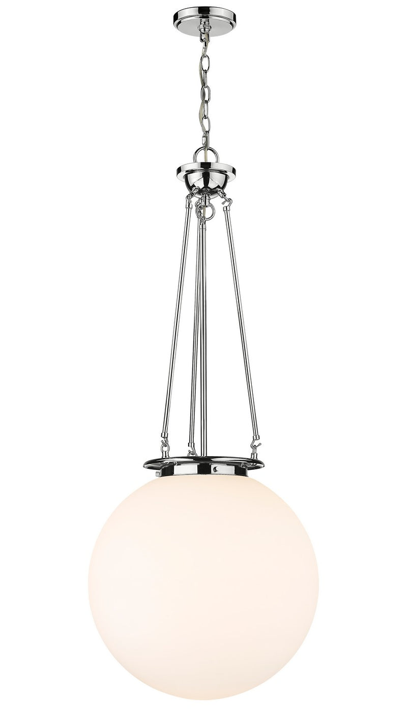 Innovations 221-1P-PC-G201-18 One Light Pendant, Polished Chrome
