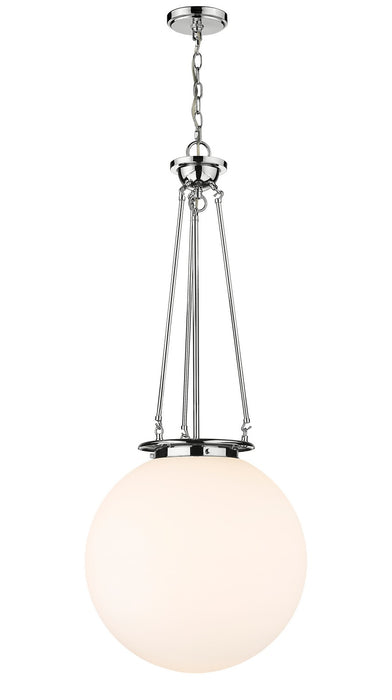 Innovations 221-1P-PC-G201-18 One Light Pendant, Polished Chrome