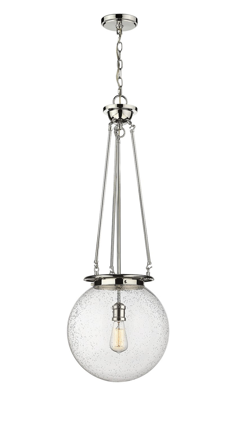Innovations 221-1P-PN-G204-14 One Light Pendant, Polished Nickel