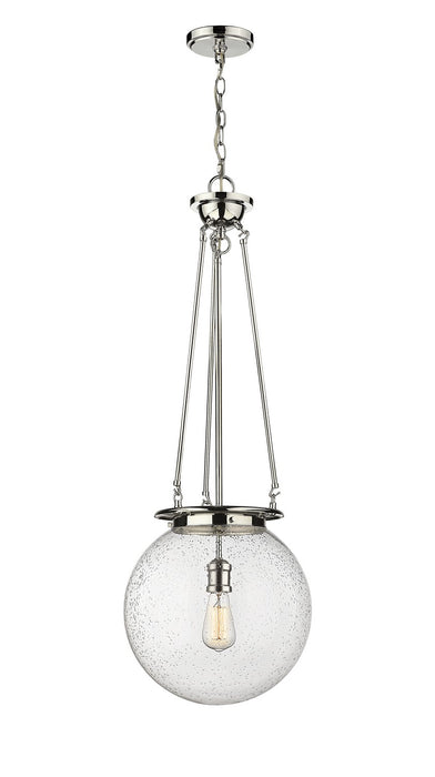 Innovations 221-1P-PN-G204-14 One Light Pendant, Polished Nickel