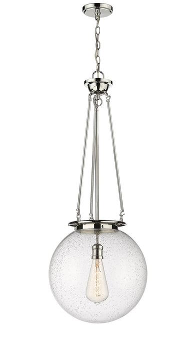Innovations 221-1P-PN-G204-16 One Light Pendant, Polished Nickel