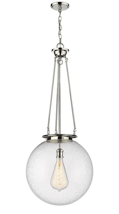Innovations 221-1P-PN-G204-18 One Light Pendant, Polished Nickel